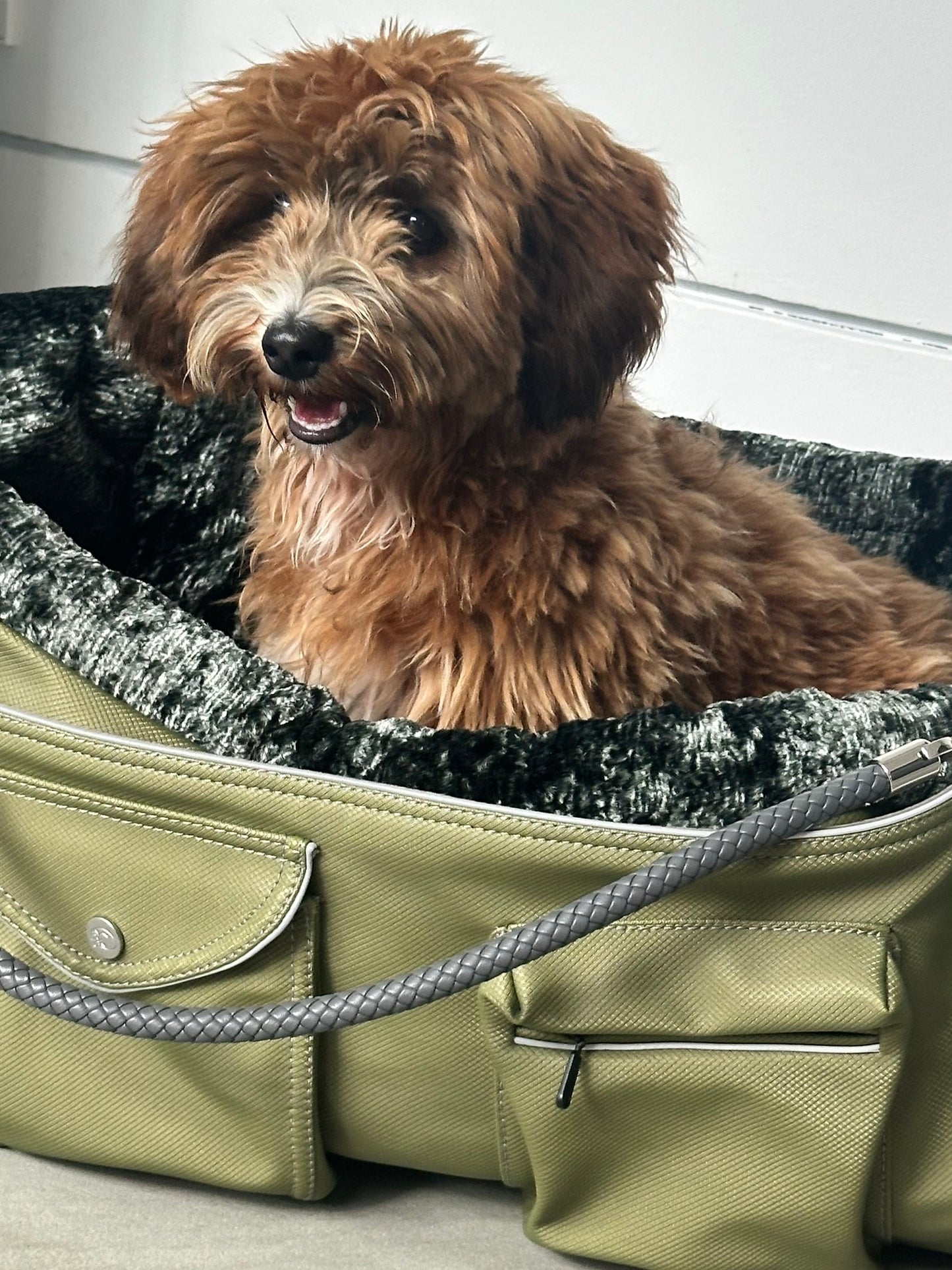 Weekender, moss green, size M