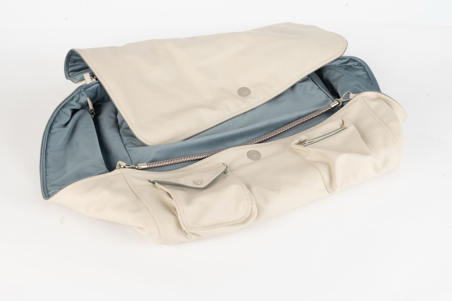 Hundetasche Weekender ice - iceblue, silverstone Inlay