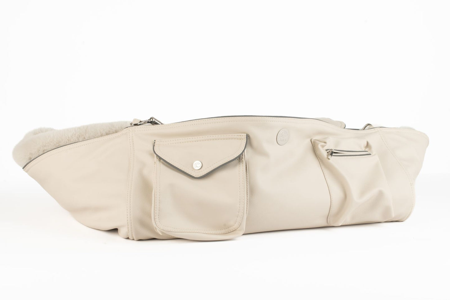 Hundetasche Weekender ice - iceblue, silverstone Inlay