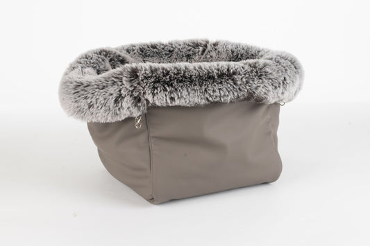 Hundetasche Weekender 4Seasons [[ Farbe: darktaupe salt & pepper, Grösse: S]]