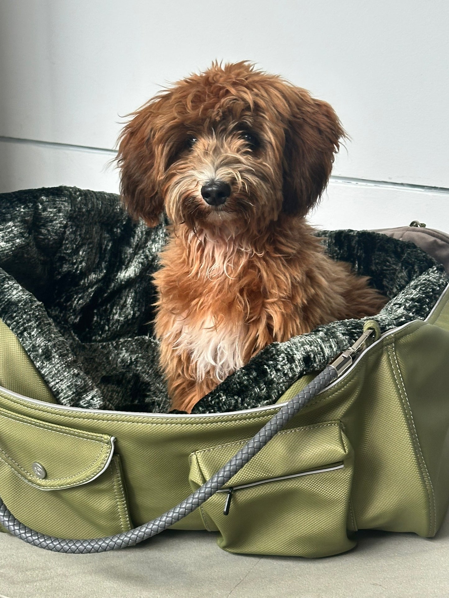 Weekender, moss green, size M