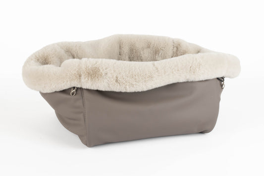 Inlay Weekender [[ silverstone - dark taupe ]]