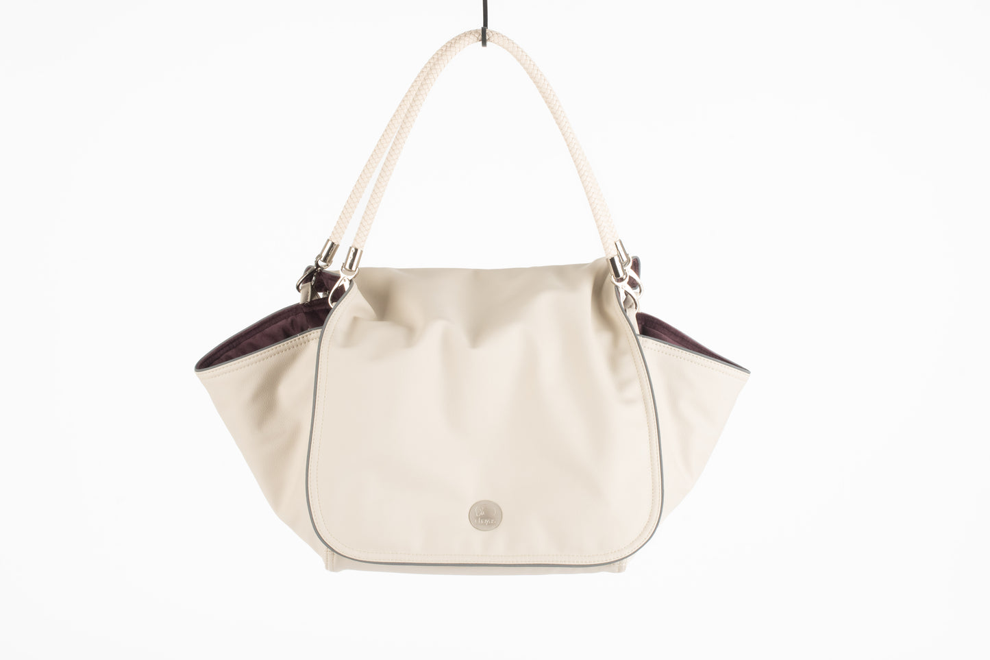 Hundetasche Weekender ice-berry, salt & pepper Inlay