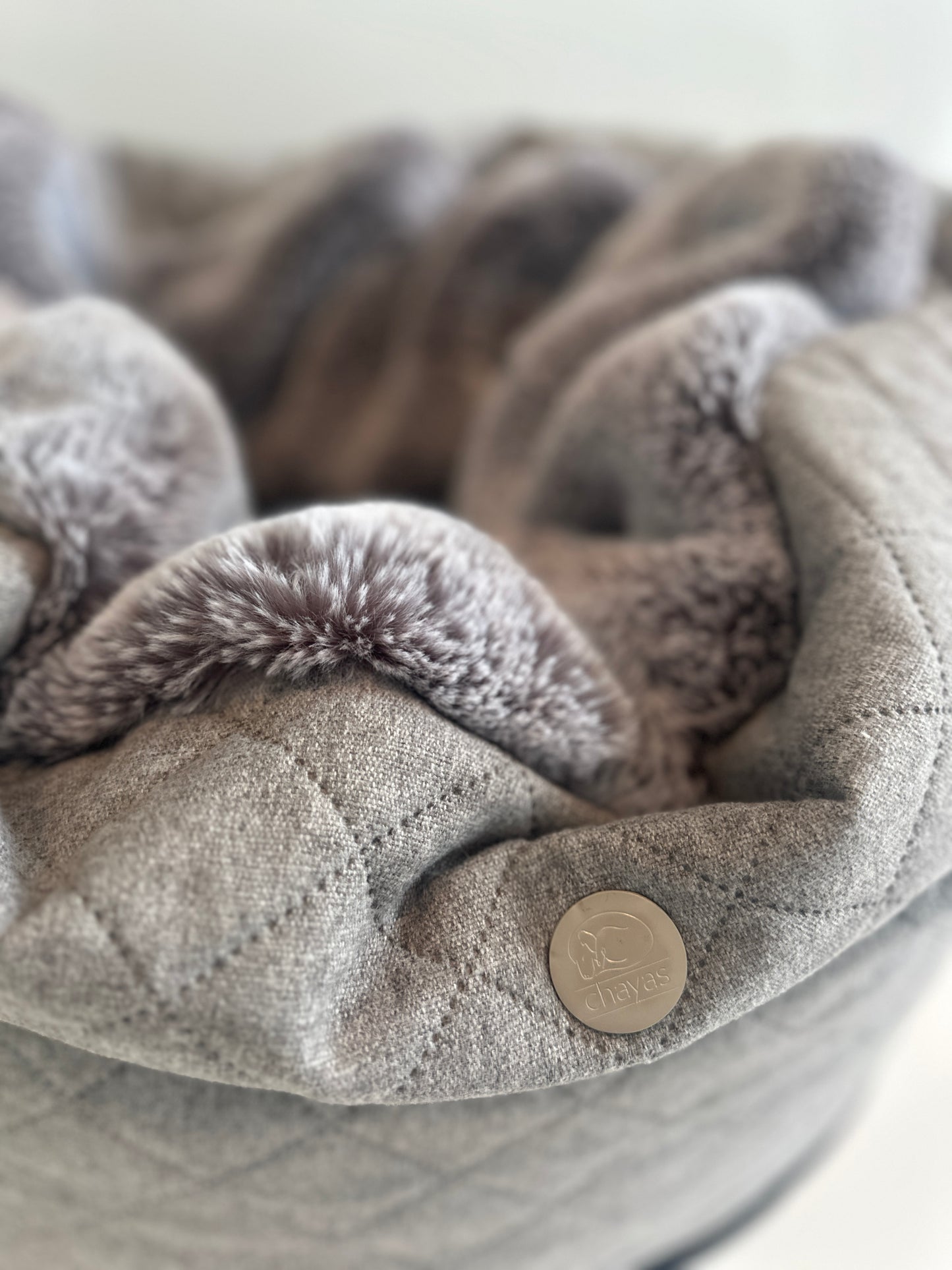dog bed - Hideaway cave stitch
