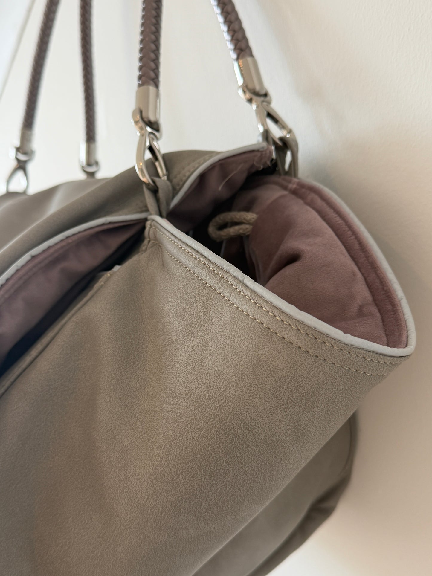 Weekender - Platin grey, dusty rose