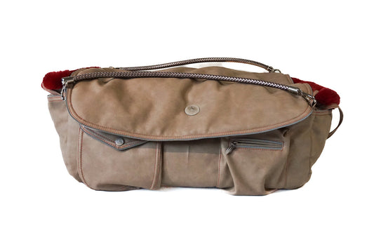 Hundetasche Weekender 4Seasons [[ Farbe: sandy red, Grösse: M ]]