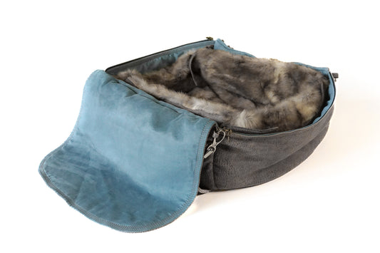 Weekender 4Seasons — Taupe with crossbody strap, size M