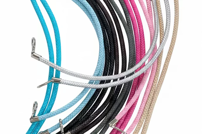 Snap it — braided interchangeable handle