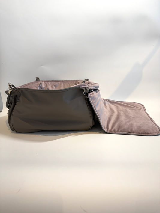 Bolso de viaje para perros Weekender [[ Dark Taupe - Dusty Rose ]]