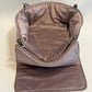 Bolso de viaje para perros Weekender [[ Dark Taupe - Dusty Rose ]]