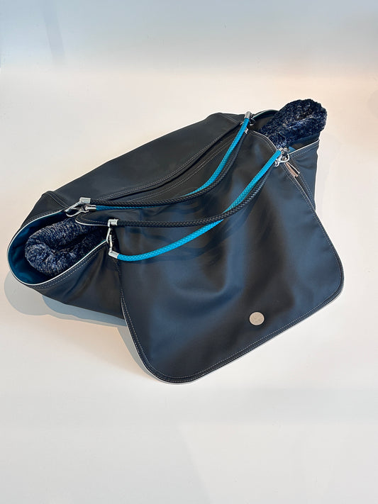 Weekender 4Seasons — Black / Turquoise, size M