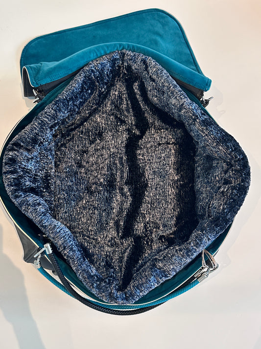 Weekender 4Seasons — Black / Turquoise, size M