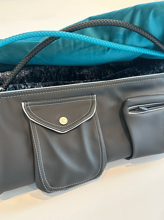 Weekender 4Seasons — Black / Turquoise, size M