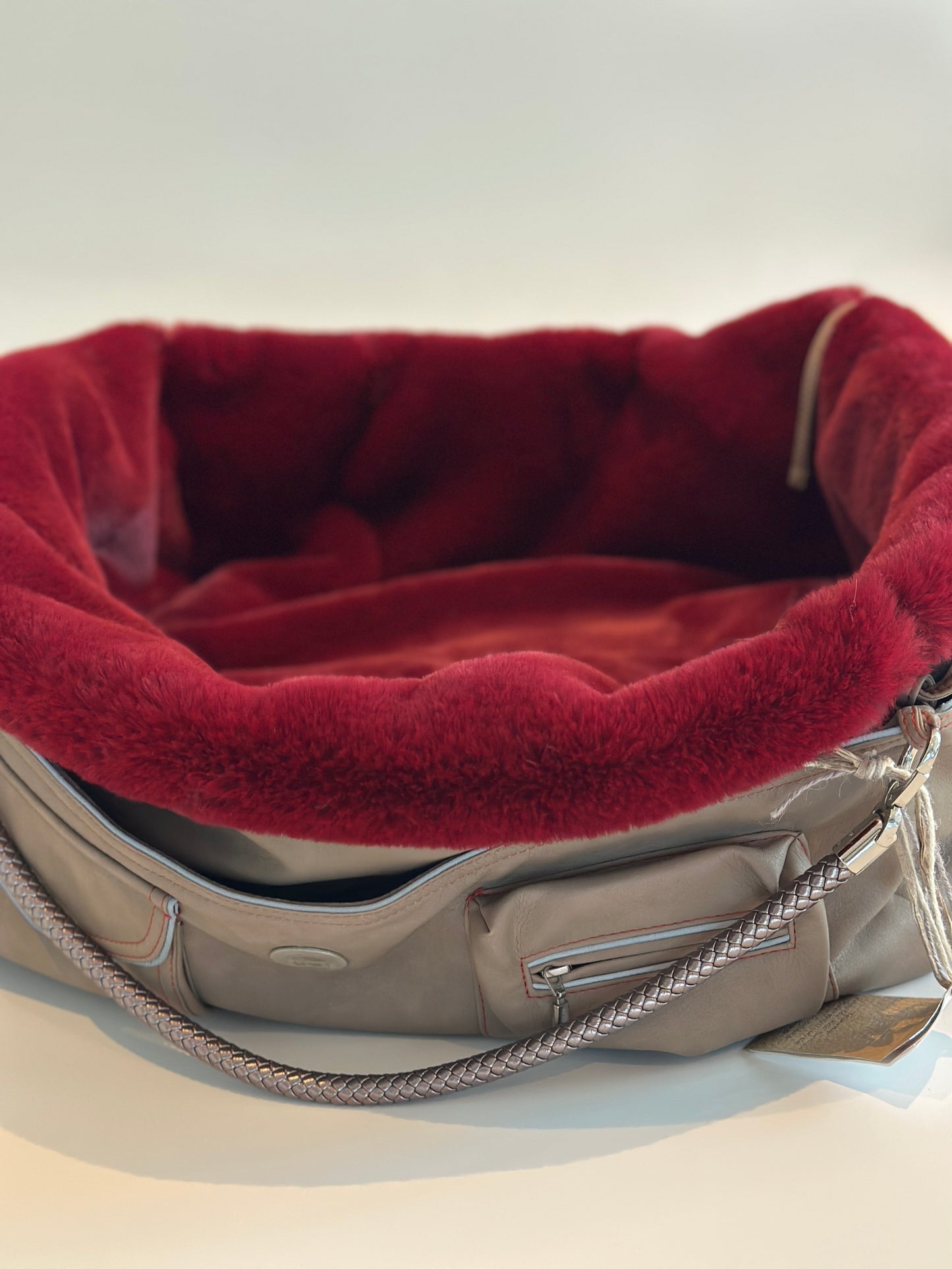 Bolsa de transporte para perros Weekender 4Seasons [[ Color: sandy red, Tamaño: M ]]