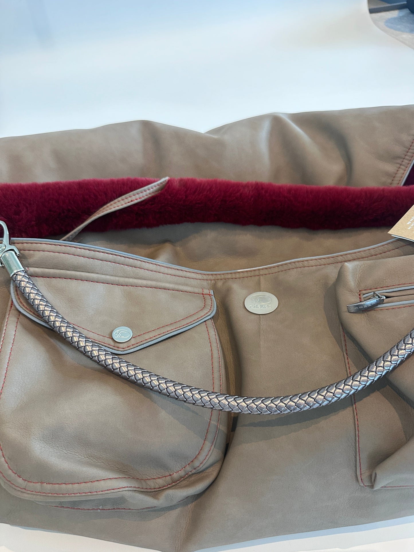 Hundetasche Weekender 4Seasons [[ Farbe: sandy red, Grösse: M ]]