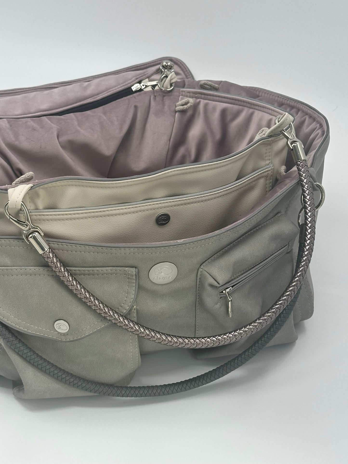 Weekender - Platin grey, dusty rose