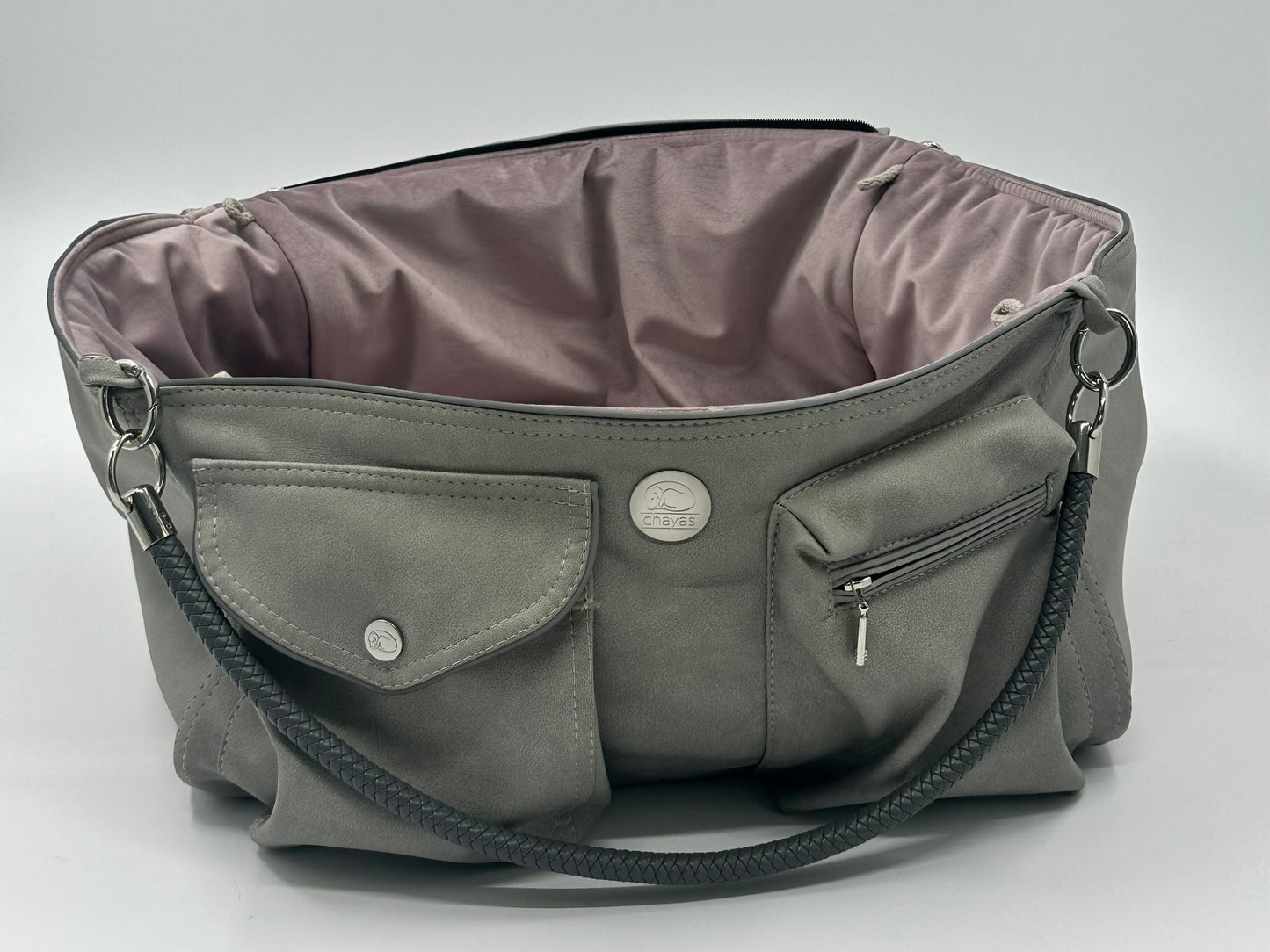 Weekender - Platin grey, dusty rose