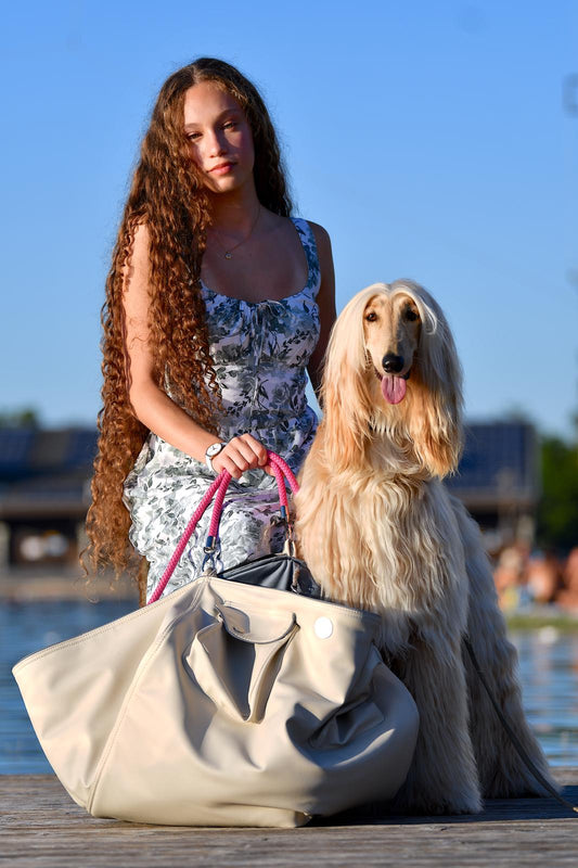 Bolsa de fin de semana para perros [[ ice - azul hielo ]]